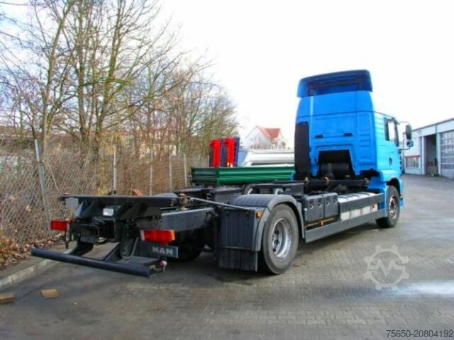Felépítménycserélő teherautó MAN TGA 02 18.410 TGA2 Achs BDF- LKW