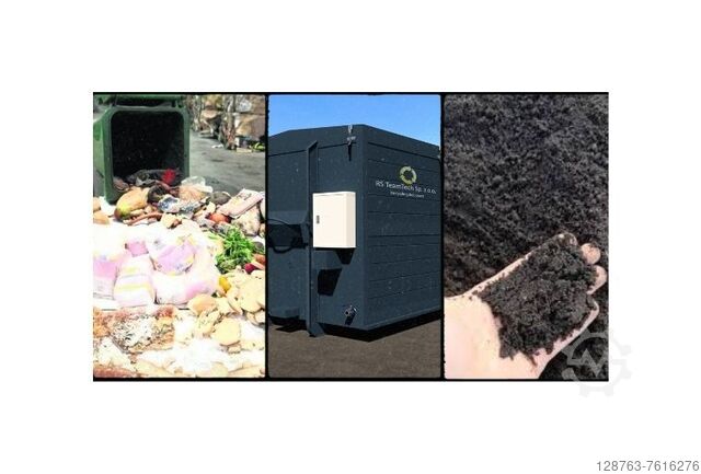 Containercomposteringsinstallatie, Bio-drooginstallatie RS TeamTech Sp. z  o. o. RS1, RS2 or Container composting plant
