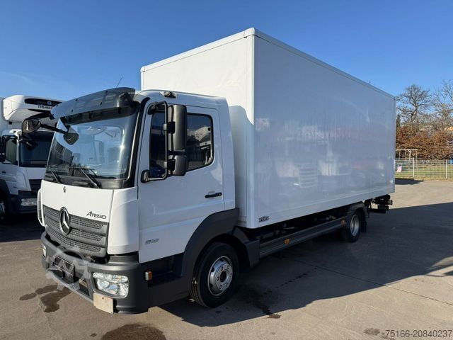 Furgon skrzyniowy MERCEDES-BENZ ATEGO 818 L Koffer 6,10 m LBW 1 to.*AHK*EURO 6E