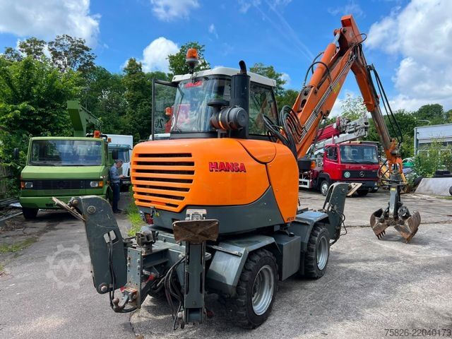 Excavadora móvil AHLMANN HANSA 531 H 4x4