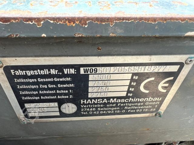 Excavadora móvil AHLMANN HANSA 531 H 4x4