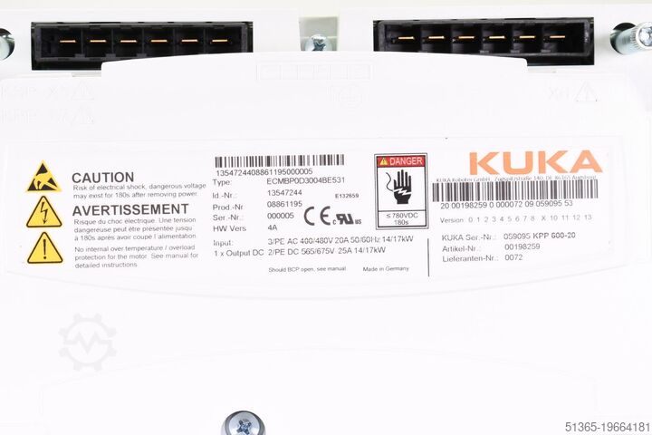 Moduł mocy do KRC4 KUKA KPP 600-20