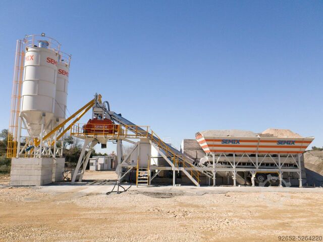 BETONBATCHIERANLAGE Mobil 100S4 SEMIX Mobil 100 S4