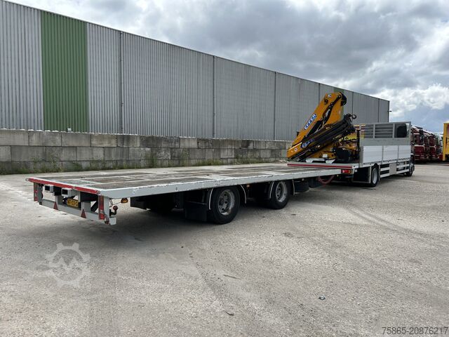 Crane DAF LF 320 FA 19T + Burg BPM 0018 Trailer / Effer 1...