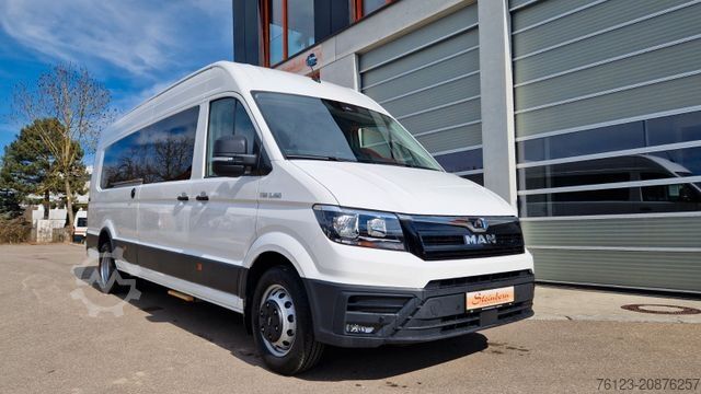 Minibusz MAN TGE 22 Sitze GSR2 COC Lagerfahrzeug Stock