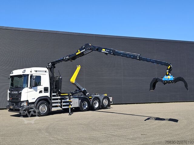 Haakarmsysteem Scania G460 8x4*4 XT / PALFINGER EPSILON Q200 KRAAN + ...