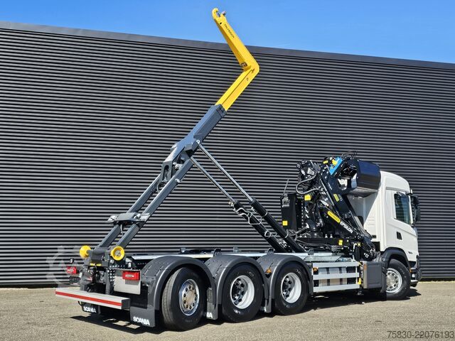 Haakarmsysteem Scania G460 8x4*4 XT / PALFINGER EPSILON Q200 KRAAN + ...