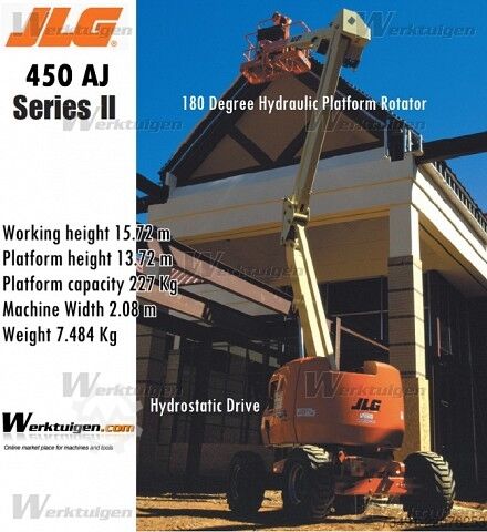 Teleskopik çalışma platformu JLG 450AJ Diesel Allrad 16m