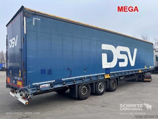 Semiremorcă deschisă cu prelată Schmitz Cargobull Semitrailer Curtainsider Mega