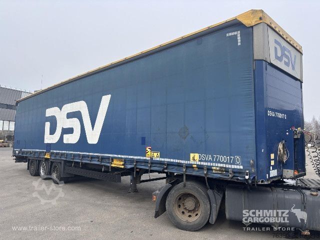 Semiremorcă deschisă cu prelată Schmitz Cargobull Semitrailer Curtainsider Mega