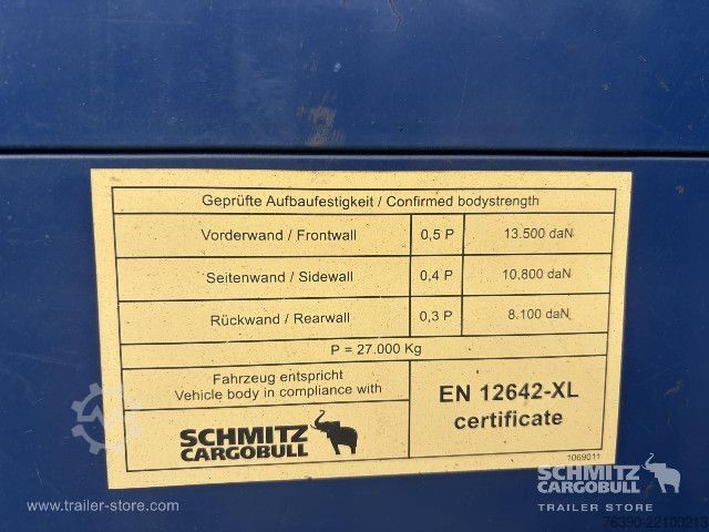 Semiremorcă deschisă cu prelată Schmitz Cargobull Semitrailer Curtainsider Mega