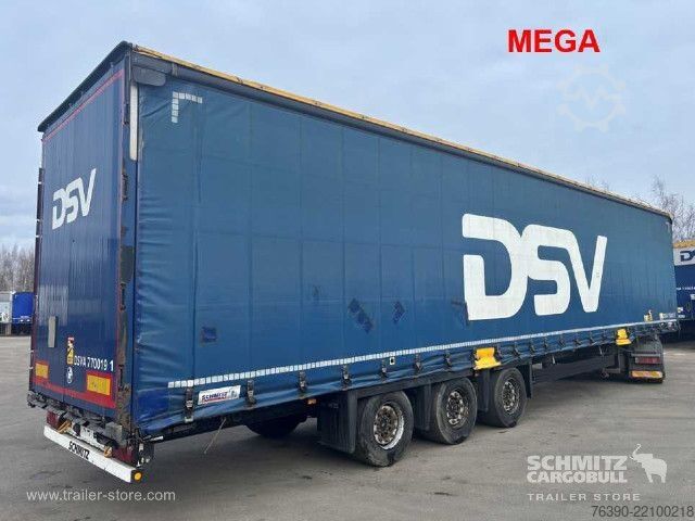 Semiremorcă deschisă cu prelată Schmitz Cargobull Semitrailer Curtainsider Mega
