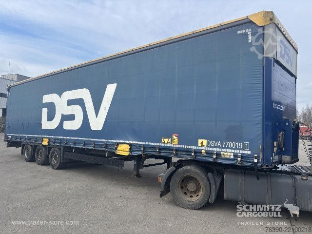 Semiremorcă deschisă cu prelată Schmitz Cargobull Semitrailer Curtainsider Mega