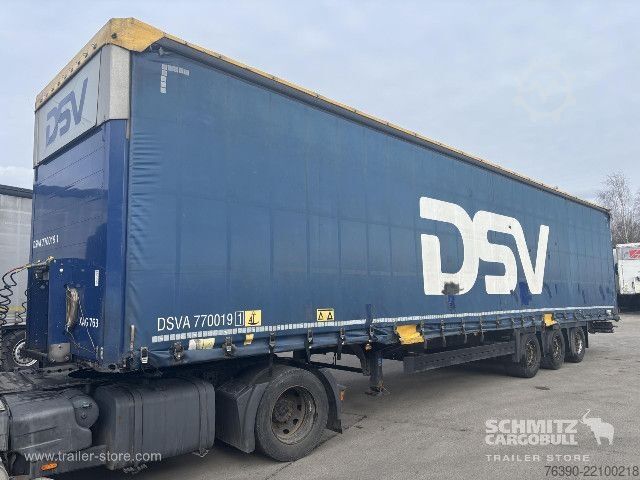 Semiremorcă deschisă cu prelată Schmitz Cargobull Semitrailer Curtainsider Mega