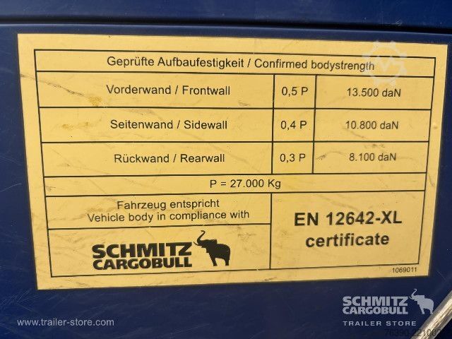 Semiremorcă deschisă cu prelată Schmitz Cargobull Semitrailer Curtainsider Mega