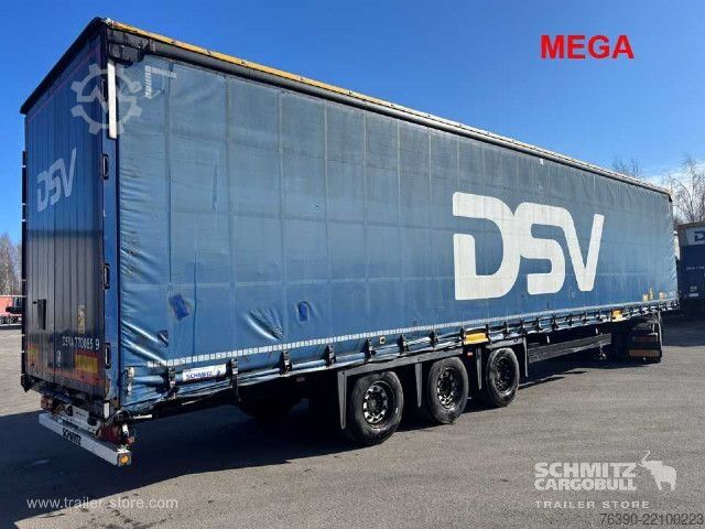 Semiremorcă deschisă cu prelată Schmitz Cargobull Semitrailer Curtainsider Mega