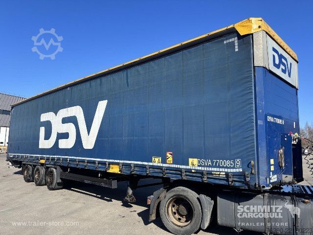 Semiremorcă deschisă cu prelată Schmitz Cargobull Semitrailer Curtainsider Mega