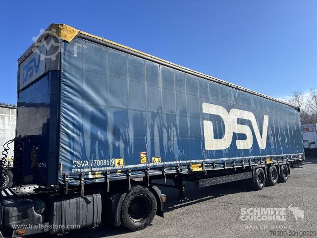 Semiremorcă deschisă cu prelată Schmitz Cargobull Semitrailer Curtainsider Mega