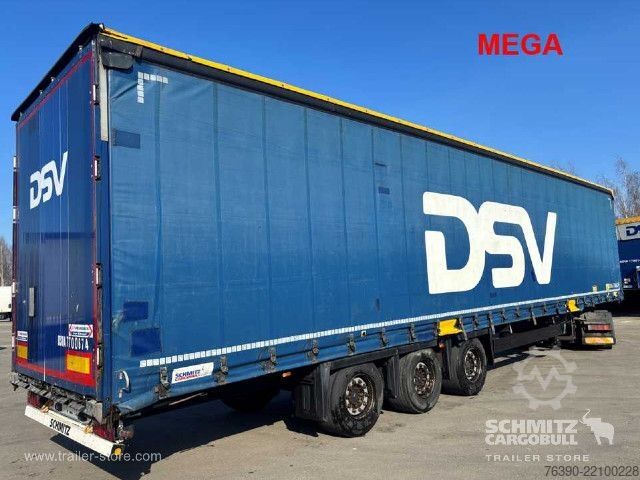 Semiremorcă deschisă cu prelată Schmitz Cargobull Semitrailer Curtainsider Mega