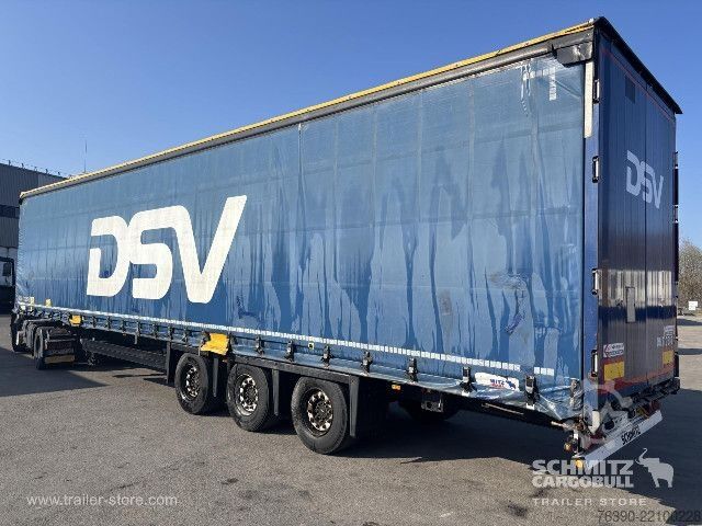 Semiremorcă deschisă cu prelată Schmitz Cargobull Semitrailer Curtainsider Mega