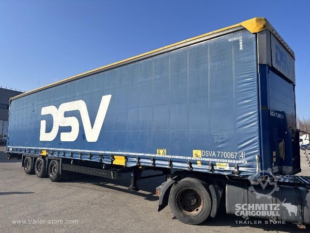 Semiremorcă deschisă cu prelată Schmitz Cargobull Semitrailer Curtainsider Mega