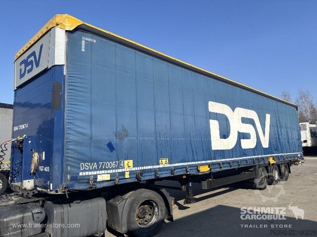 Semiremorcă deschisă cu prelată Schmitz Cargobull Semitrailer Curtainsider Mega