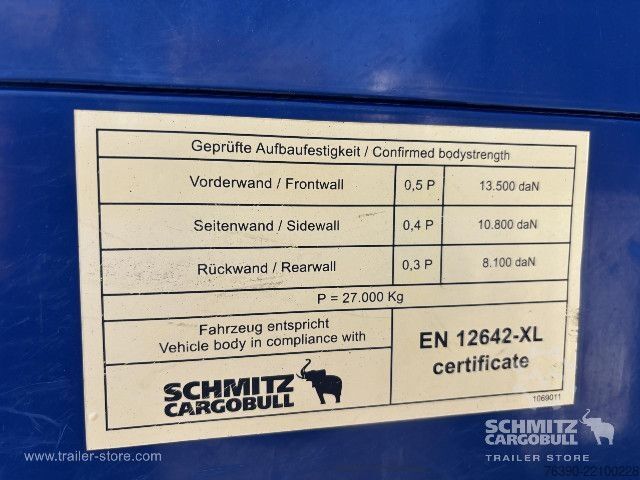 Semiremorcă deschisă cu prelată Schmitz Cargobull Semitrailer Curtainsider Mega