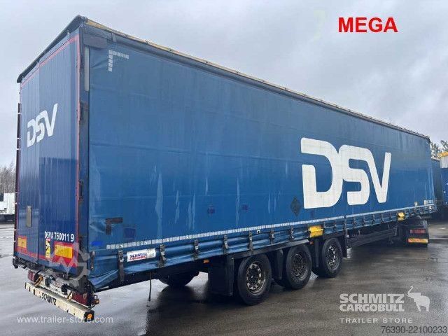 Semiremorcă deschisă cu prelată Schmitz Cargobull Semitrailer Curtainsider Mega