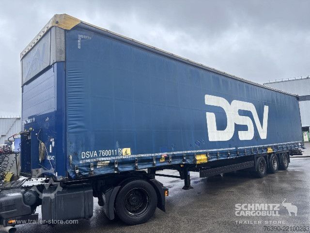 Semiremorcă deschisă cu prelată Schmitz Cargobull Semitrailer Curtainsider Mega