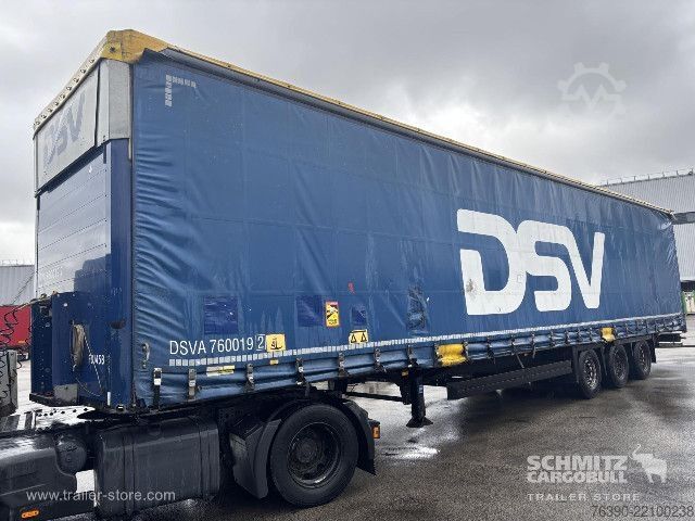 Semiremorcă deschisă cu prelată Schmitz Cargobull Semitrailer Curtainsider Mega