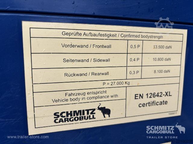 Semiremorcă deschisă cu prelată Schmitz Cargobull Semitrailer Curtainsider Mega
