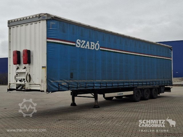 Brandalı açık yarı römork Krone Curtainsider Mega