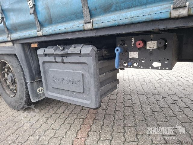 Brandalı açık yarı römork Krone Curtainsider Mega