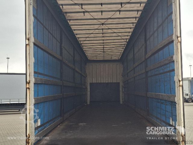 Brandalı açık yarı römork Krone Curtainsider Mega