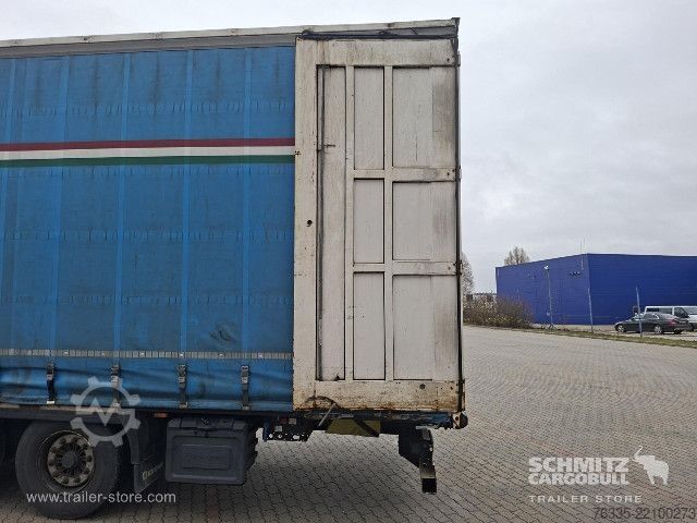 Brandalı açık yarı römork Krone Curtainsider Mega