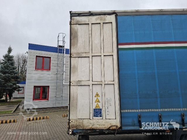 Brandalı açık yarı römork Krone Curtainsider Mega