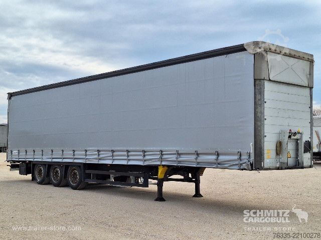 Brandalı açık yarı römork Schmitz Cargobull Curtainsider Mega
