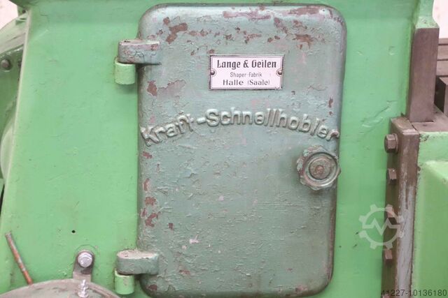 Frezarka pozioma Lange & Geilen Kraft-Schnellhobler