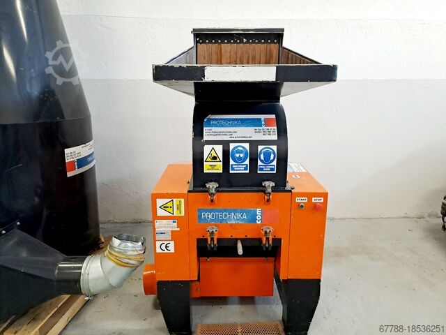 Maalmolen granulator 15 kW + cycloon PROTECHNIKA MF-15