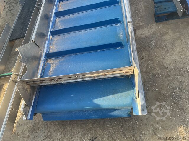 Τροφοδοτικός μεταφορέας με ωθητήρες Inox 480 x 90 εκ.  