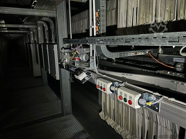Przenośnik napowietrzny z kieszeniami Dürkopp Transportanlage
