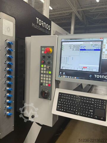 αυτόματο τόρνο TORNOS MultiSwiss 8x26