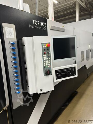 αυτόματο τόρνο TORNOS MultiSwiss 8x26