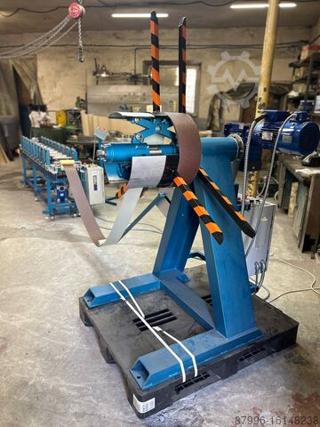 Línea formadora de rollos para cercas metálicas LLC Evolutioner Dura fence metal machine MPF-1 auto