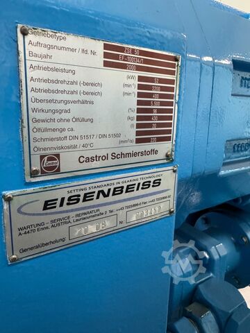 Extruder med två skruvar Leistritz ZSE 50 GL
