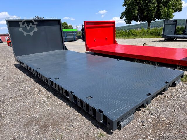 6,5m Abrollcontainer/ Abrollplattform Hitta HAP65R/ Rungenplattform