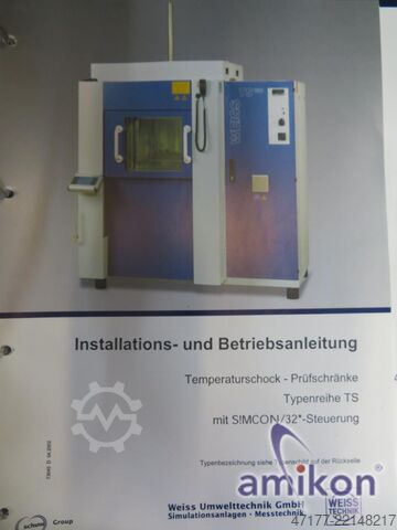 Temperaturchok-testskab Weiss 130 Liter TS 130 *