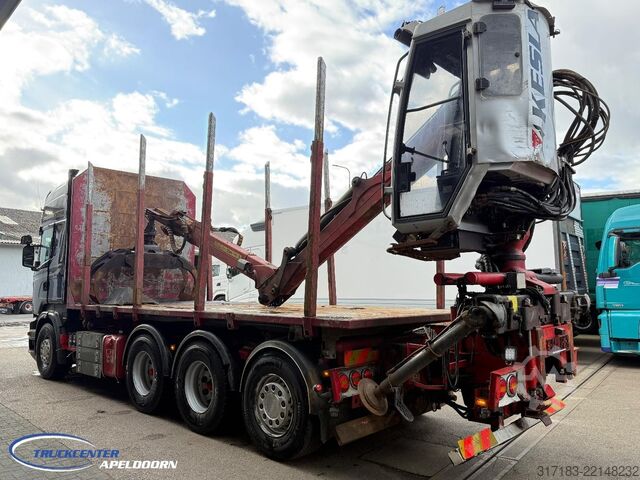 Tømmertransportør Scania R620 V8 8x4, Kesla 2012T, Euro 5