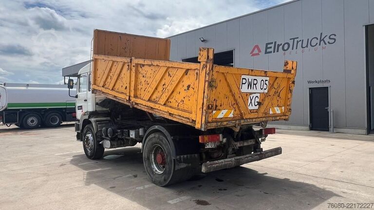 3-sidet tippelad Renault G 300 MAXTER (POMPE MANUELLE / BENNE ORIGINAL /...