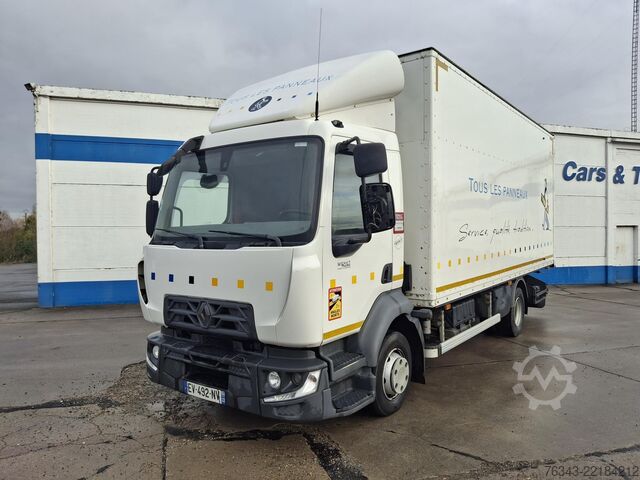 Skříňový nákladní automobil RENAULT D12-210 - E6 - PROBLEME CHAUFFE MOTEUR